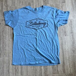 Billabong Light Blue Logo Tee